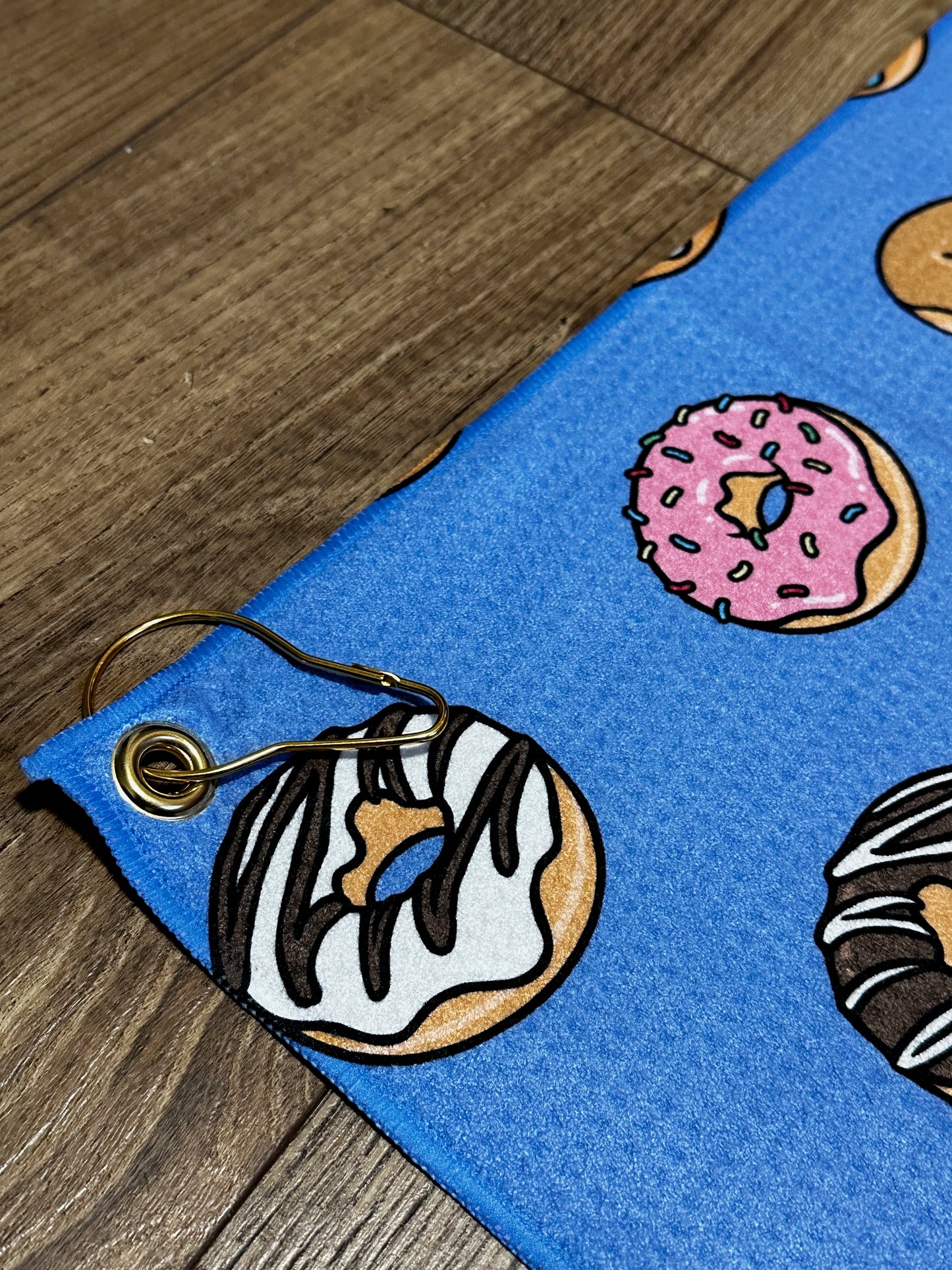 The Donut Hole Golf Towel