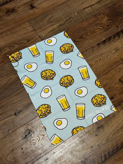 Breakfast Ball Golf Towel