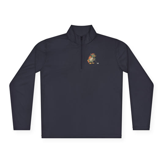 Lucky Duck Quarter-Zip Pullover