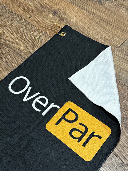 Over Par Golf Towel